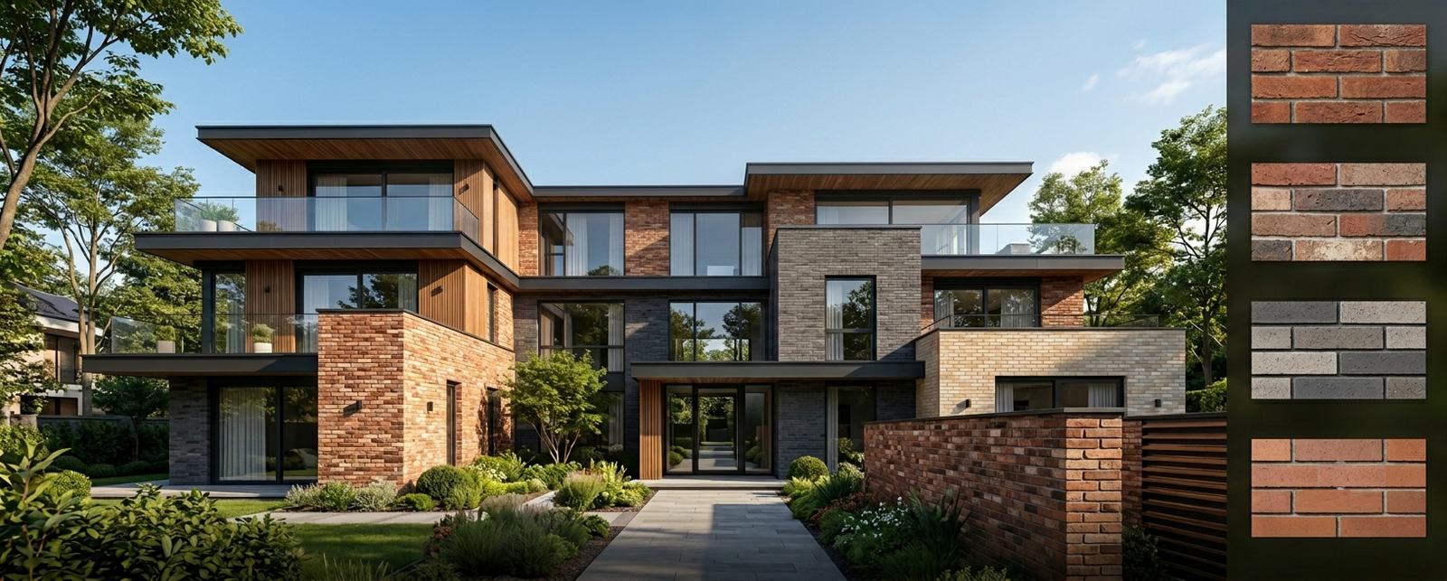 Premium brick house